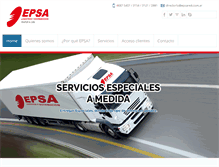 Tablet Screenshot of epsared.com.ar